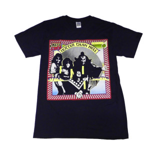 Kiss - Hotter Than Hell Official Fitted Jersey T Shirt ( Men M ) ***READY TO SHIP from Hong Kong***